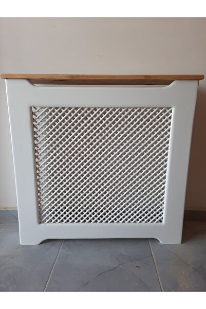 handwood Ahşap Petek Önü Kapama Dresuar Beyaz-Kestane Petek Önü Kaplama