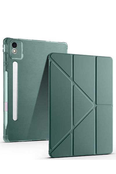 Nezih Case حافظة Lenovo Idea Tab Pro مقاس 12.7 بوصة TB373FU متوافقة مع ثلاث قطع قابلة للطي ووضع النوم