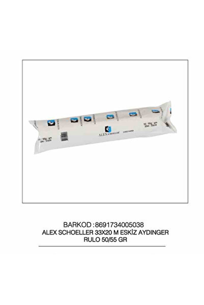Alex Schoeller Айдинлатра Рол Скич 50/55 гр. 20x33
