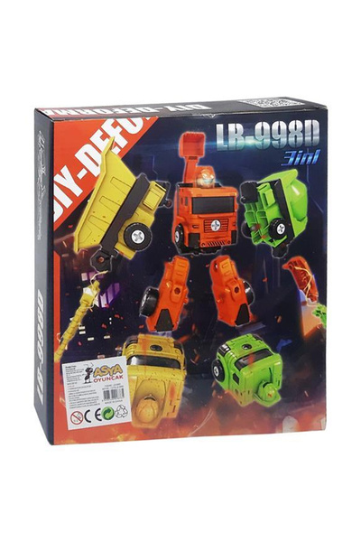Asya Oyuncak Robot Transform 12279-LB-998D