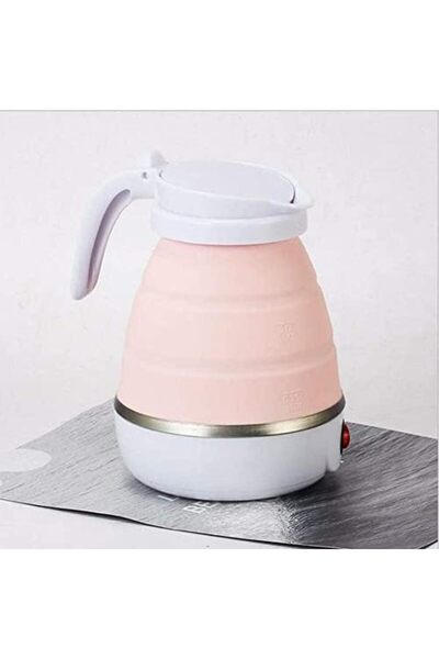 Twinkle Mart Foldable Portable Electric Kettle Mini Travel Winter Outdoor Portable Kettle