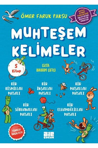 Aile Yayınları Muhteşem Kelimeler (5’li Set) / Ömer Faruk Paksu / Aile Yayınları / 9786259670232