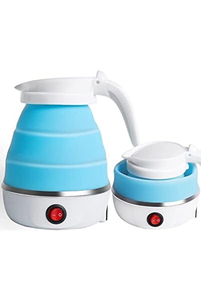 Twinkle Mart Foldable Electric Kettle, Portable Kettle for Travel 600ML Collapsible Electric Water Boiler