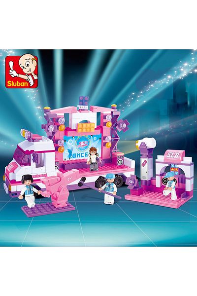 Sluban Dream Studio Play Set - 176 Pieces - Model M38-B0252