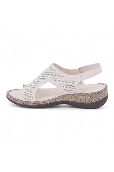 Mammamia D25Ys-2880 Leather Comfort Women's Sandals
