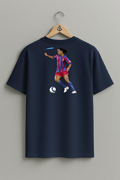 Bahriyeli Collection Oversize Ronaldinho Fc Barcelona La Liga Sırt Tasarımlı ...