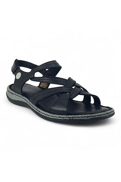 Mammamia D25Ys-2530 Leather Comfort Women's Sandals