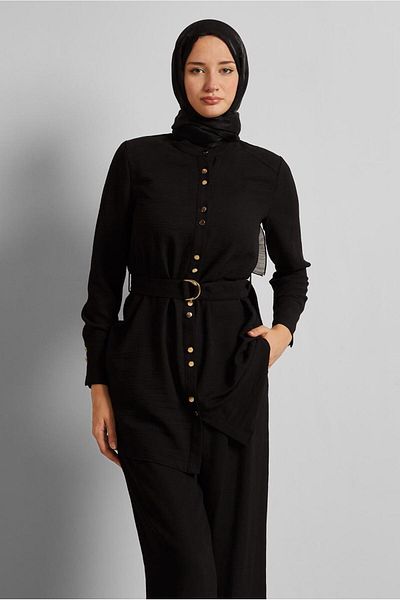 Alvina SET CU PANTALONI CU CENTURĂ 45705