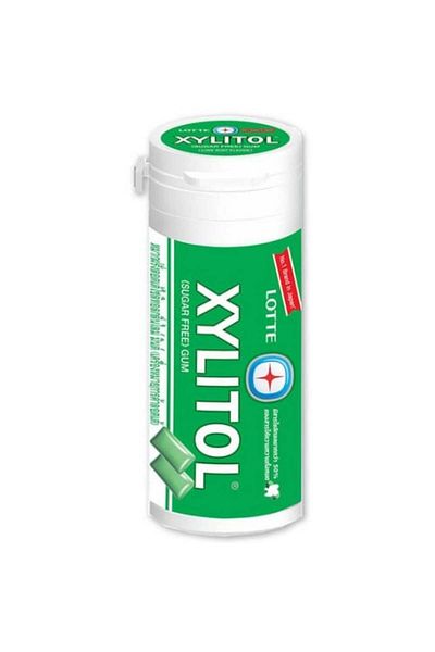 xyl Xylitol Gum with Lemon and Mint Flavor, 29g, Sugar-Free