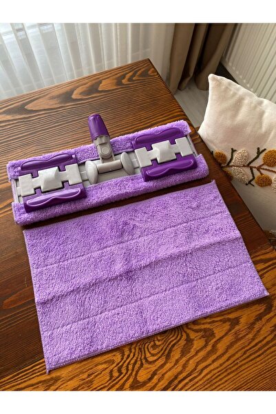Amentes ( 1 Adet ) Yedek Bez Mandallı Mop Sadece Yedek Bez Mikrofiber Bezi