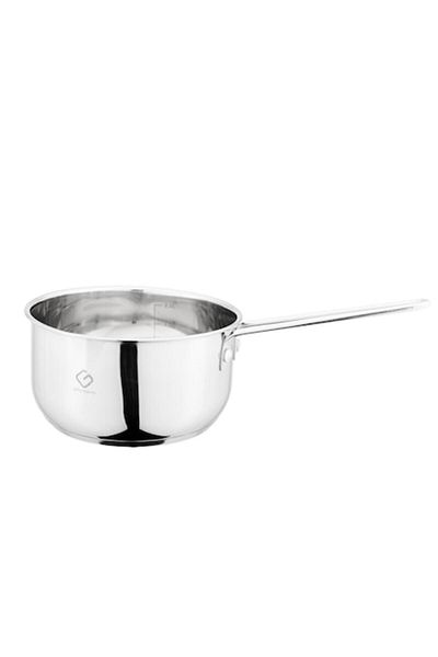 OEM Set of 2 x Stainless Steel Saucepan, Induction Compatible, 18 cm, 2 l, Grunberg