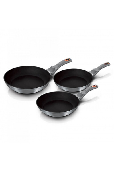 Berlinger Haus Frying pan set (3 pieces) Moonlight Collection BerlingerHaus B...