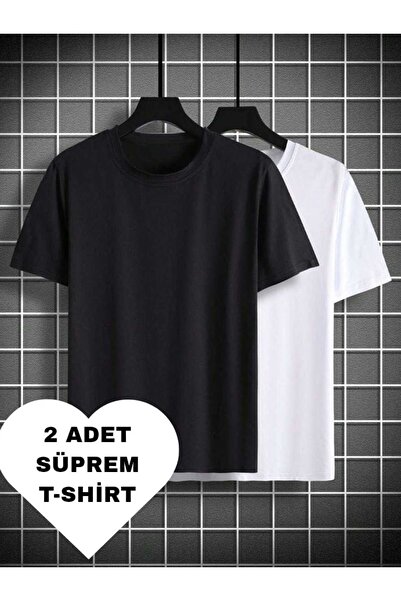 FİTGO 2 Pack Casual T-Shirt