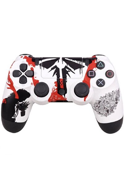 Dobe PS4-PC-Android BOX-Android-IOS Telefon Tablet Uyumlu Last Of Us Tema Titreşimli Bluetooth Oyun Kolu