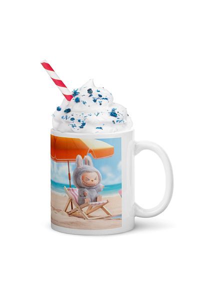 BaoBao Labubu mug 330 ml, ceramic – Adorable design, perfect for resale