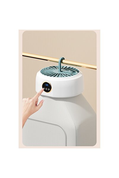 Flippy Clothes Dryer, Portable, Foldable, Silent, Adjustable Timer, 26.5 x 11 cm, White