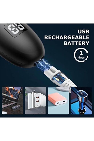 ENSSU Body Hair Trimmer for Men – Waterproof Electric Groin & Beard Trimmer