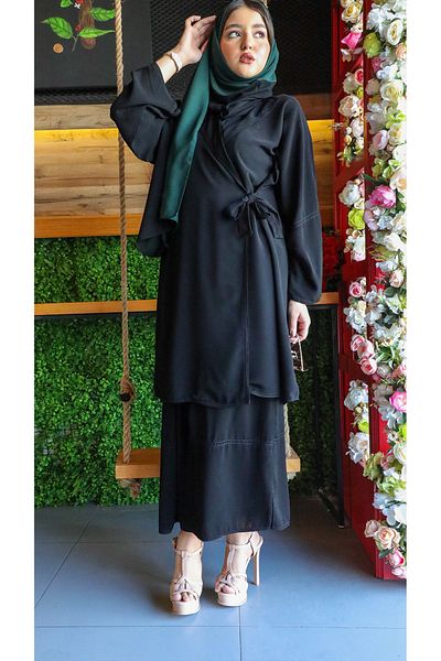 outline Abaya skirt