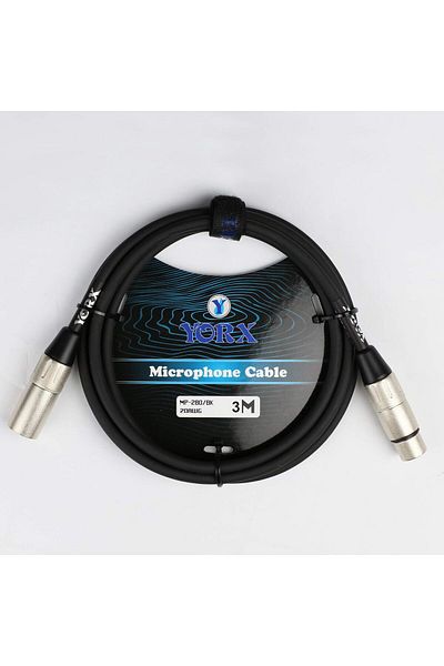 Yorx كابل ميكروفون MP-280 - 3 متر XLR ذكر إلى أنثى