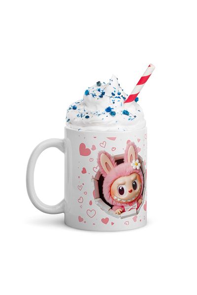 BaoBao Labubu Mug 330 ml, ceramic – Adorable design, perfect for resale,