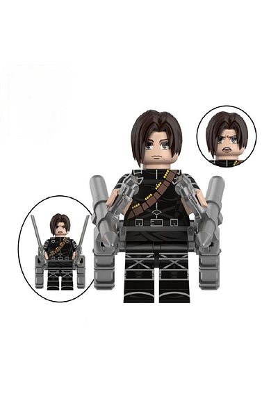 myminitoys مجسم شخصية أنيمي صغير من AOT ساشا براوس J-108