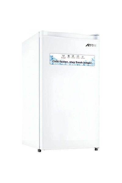 ARROW Aro Single Door Refrigerator 3 Cubic Feet - White - RO-135RDK