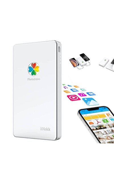 iDiskk محرك أقراص ثابت خارجي معتمد من MFI لأجهزة Apple وAndroid