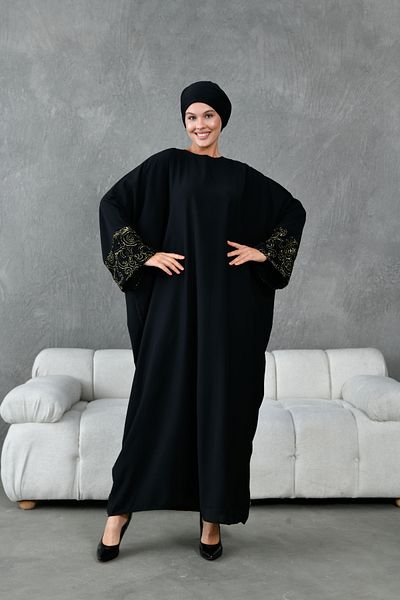 Fzd filizzade Sleeves Accessory Detailed Ferace Abaya