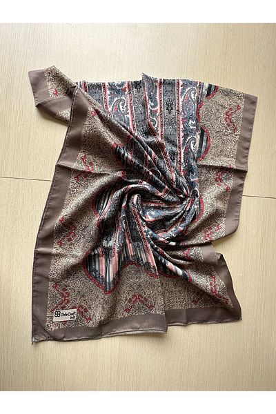 POLO CRAFT Soft Ethnic Stripe Pattern Shawl