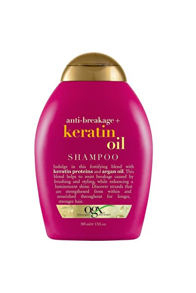 OGX Anti-Breakage + Keratin Oil Shampoo شامبو للشعر بزيت الكيراتين مضاد للتكسر