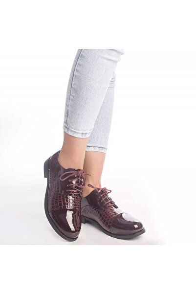 MODA STİL Casual shoes lora red patent leather, 39