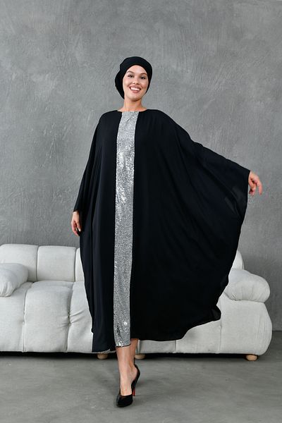 Fzd filizzade Ferace Abaya with Accessories