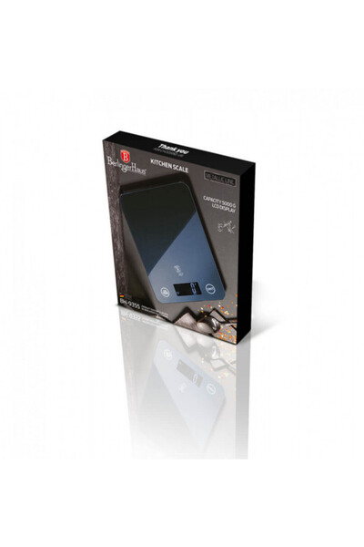 Berlinger Haus Cântar de bucătărie digital BerlingerHaus BH 9355, culoare acvamarin metalic