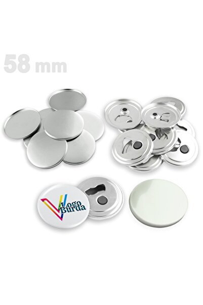 vizyonstore 58 mm Buton Açacak (Sarf) VG58BAMS 250 adet