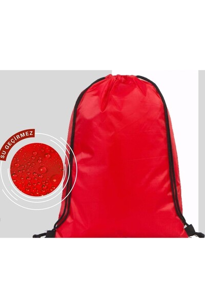 İmpertex Sırt/El Çantası (45*30 cm-Büzgülü Ağız Yapısı-Ultra Dayanıklı,PLAJ-KAMP-ALIŞVERİŞ-SPOR)