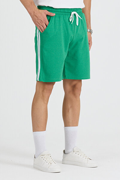 pandy Fit Mold Unisex Double Stripe Basic Shorts