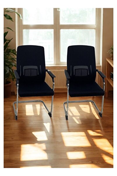 smart home طقم كرسي مكتب مريح من كرسيين، كرسي كمبيوتر قابل للطي، كرسي اجتماعات، 55×55×90 سم