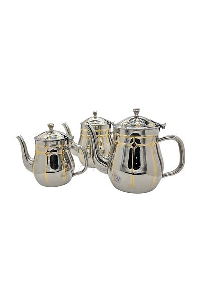 SQUALO Luxury hospitality stainless steel cooler set (0.7 - 1 - 1.36 liters)