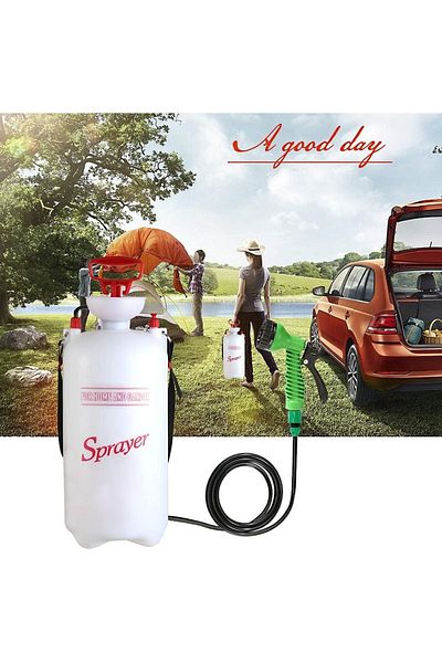 Primo Plus Portable Pressure Pump for Garden, Lawn and Garden, 5L Capacity with Pressure Relief Valve