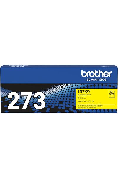Brother Genuine TN-273Y Standard Yield Yellow Ink Printer Toner Cartridge