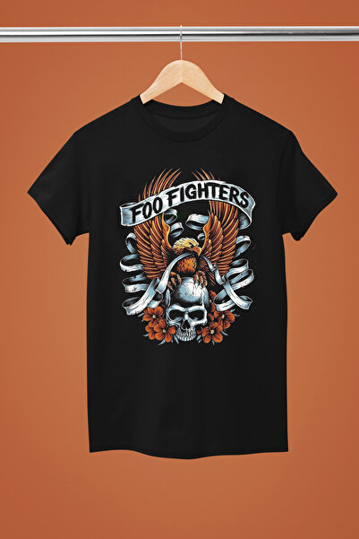 MAGORS FOO FIGHTERS ΜΠΛΟΥΖΑ ΜΕ ΕΚΤΥΠΩΜΕΝΟ ΒΑΜΒΑΚΙ ΚΟΝΤΟ ΜΑΝΙΚΙ ΚΑΝΟΝΙΚΟ ΜΠΛΟΥ...