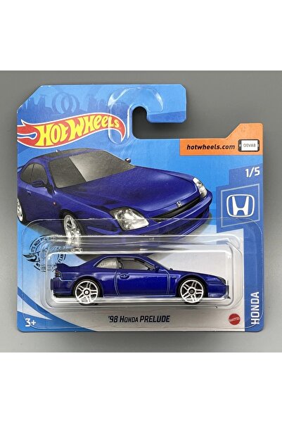 HOT WHEELS '98 Honda Prelude 1:64 Ölçekli Diecast Model Araba - 2025 Koleksiy...