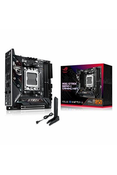 ASUS ROG Strix B850-I Gaming WiFi DDR5 (8400MHz)OC M.2 HDMI/USB-C PCIe 5.0 AM5 mITX Anakart