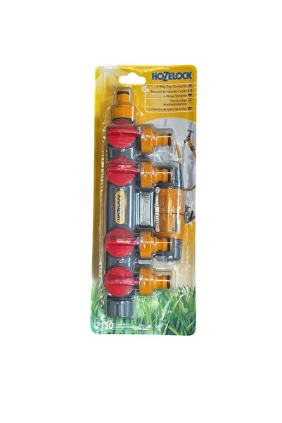 Hozelock 2150 4 Çıkışlı Hortum Dağıtıcı Vanalı