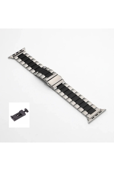 PSGT Watch Uyumlu ( 38/40/41MM) Ve Seri10 ve 11(42MM) Paslanmaz Çelik Modernfit