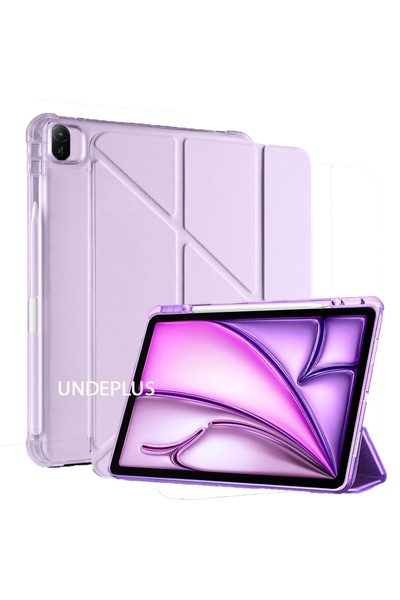 UnDePlus Xiaomi Redmi Pad Se 11Inch Case Trifolding Case with Pen Compartment