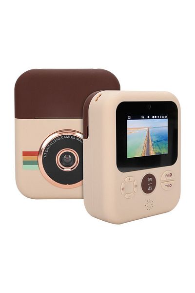 Generic Kids Print Camera Mini HD Photo with IPS Color Screen