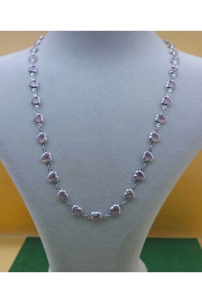 charmove ile kendinizi şımartın Women's Silver Color Zircon Stone Steel Speci...