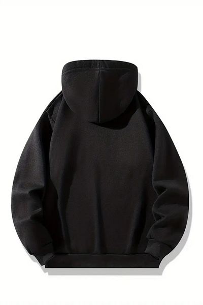 Sweetline 3-Piece Hooded Minimal Women's Power Printed Sweatshirt Set-Black-Grey-Navy Blue, Thick Fabric with Hood