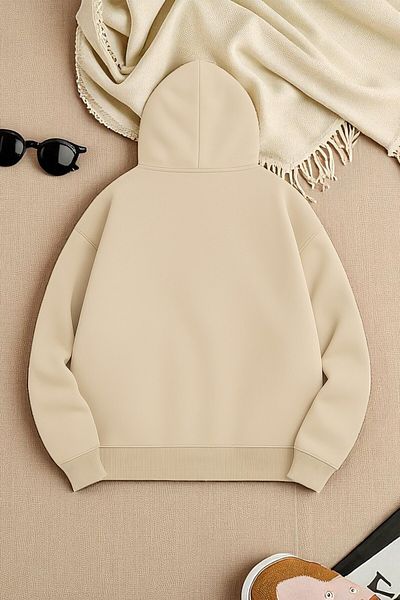 uyguntarz Hanorac unisex cu imprimeu DONT OVER THINK Design